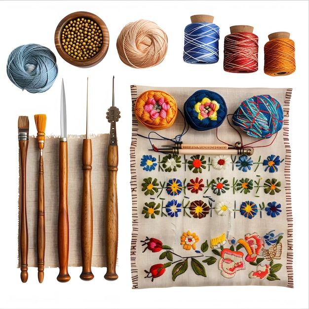 Zestawy i materiały do haftu